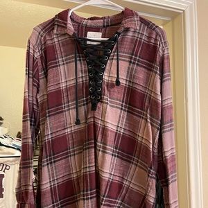 American Eagle long sleeve blouse. Size S